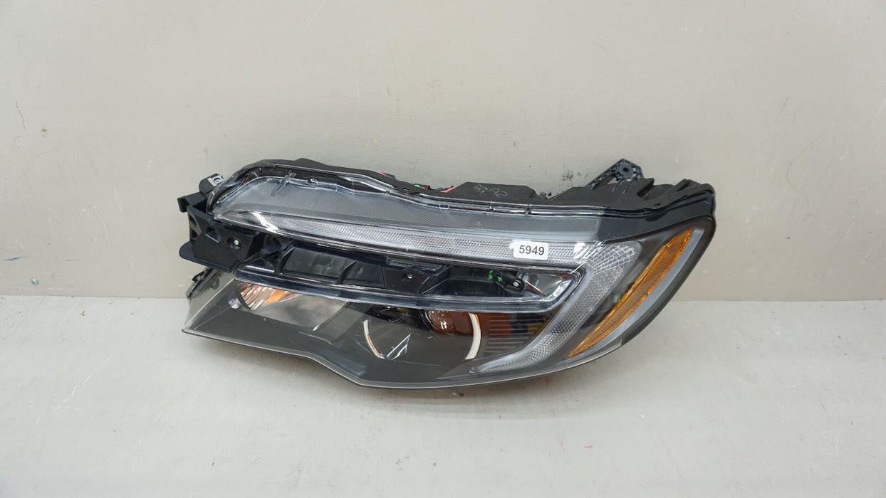 2016-2018 HONDA PILOT FRONT LEFT DRIVERS SIDE HALOGEN  W/LED HEADLIGHT OEM