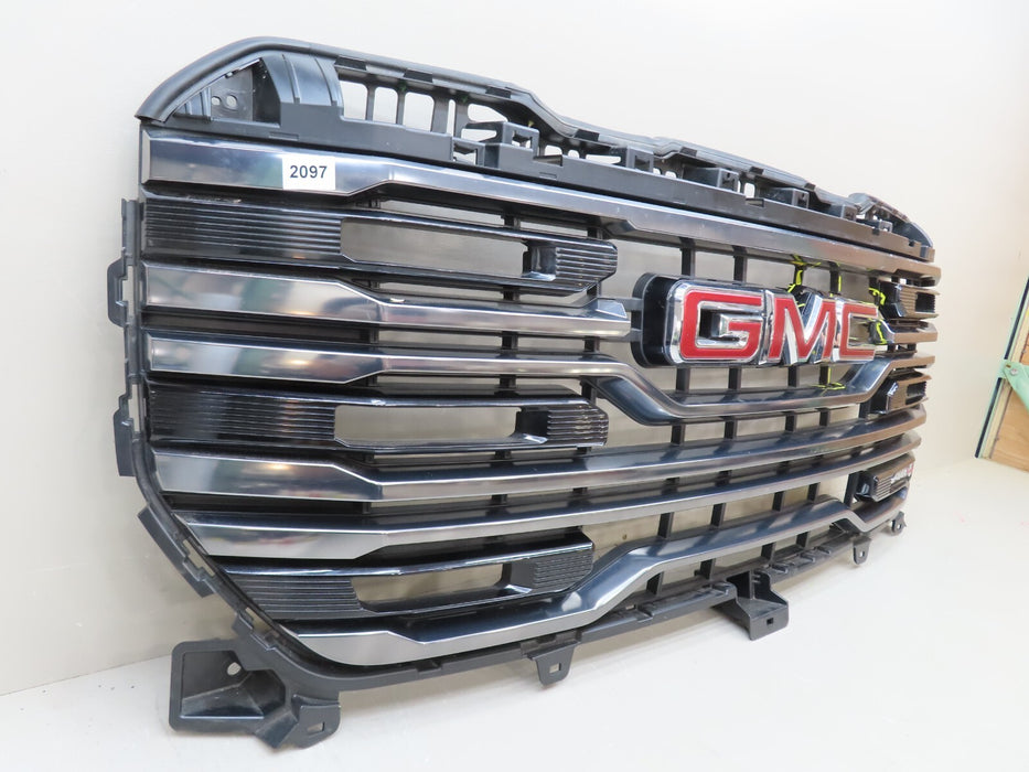 2022-2023 GMC SIERRA 1500 AT4 FRONT BUMPER GRILLE GRILL W/ EMBLEM OEM 84878063