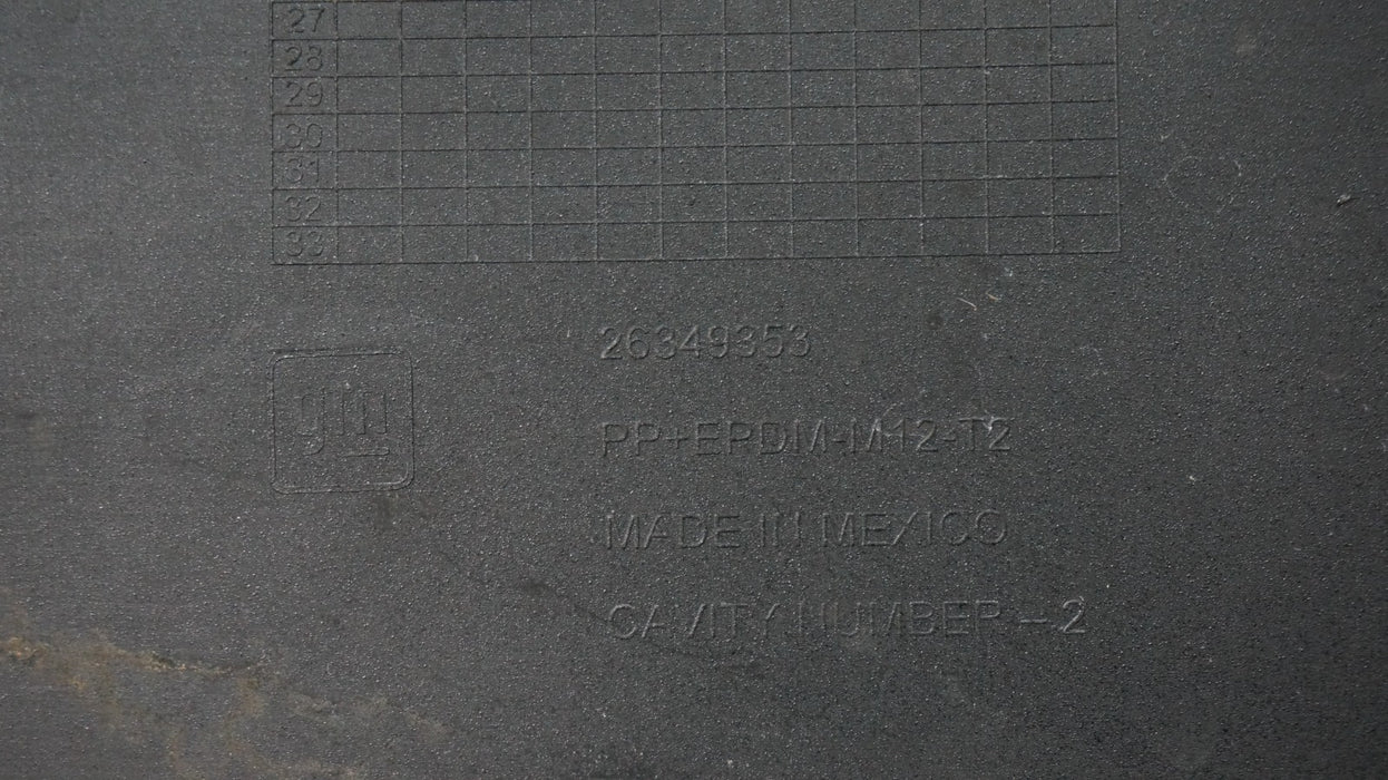 2025-2026 GMC TERRAIN ELEVATION REAR BUMPER COVER PANEL OEM 26349341