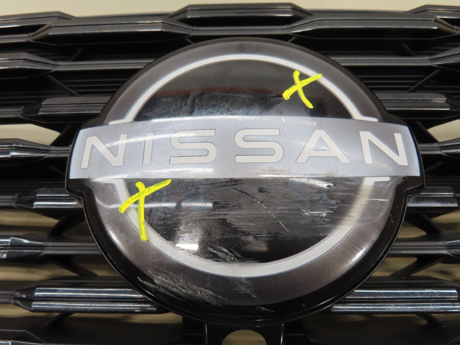 2021-2022 NISSAN ROGUE FRONT RADIATOR GRILLE GRILL W/ EMBLEM OEM 62310-6RA0B