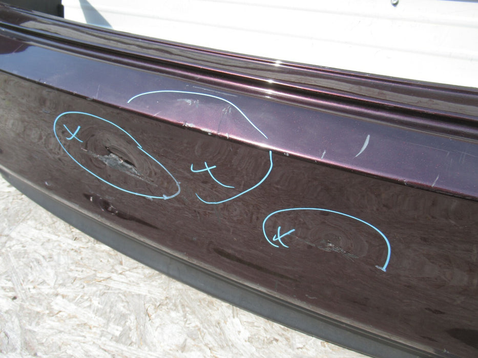 2014-2015 KIA OPTIMA REAR BUMPER COVER PANEL BLACK PLASTIC 86612-4C500 OEM