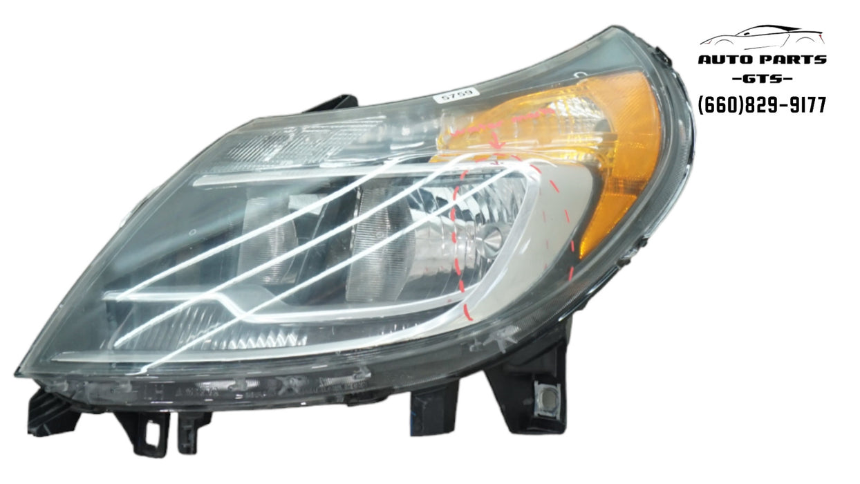 2014-2017 DODGE RAM PROMASTER LEFT DRIVER SIDE HALOGEN HEADLIGHT OEM 14 15 16 17