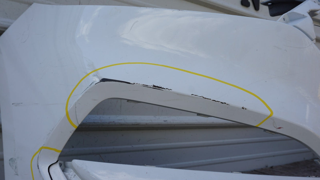 2016-2017 HYUNDAI TUCSON SE/ECO/SPORT/LIMITED FRONT BUMPER COVER OEM 16 17