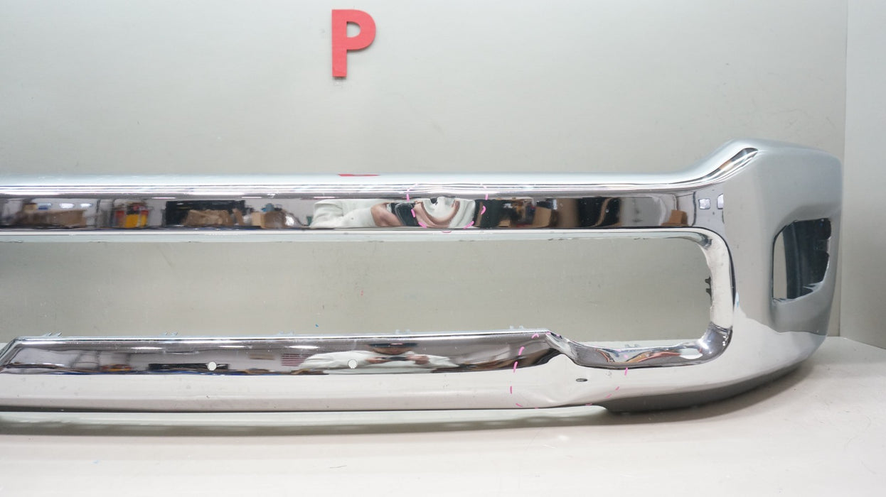 2019-2024 DODGE RAM 2500 3500 FRONT METAL CHROME BUMPER COVER OEM