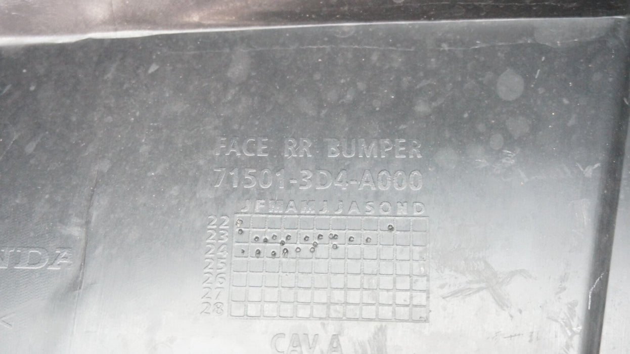 2023-2024 HONDA CRV CR-V REAR BUMPER COVER PANEL OEM 71501-3D4-A000