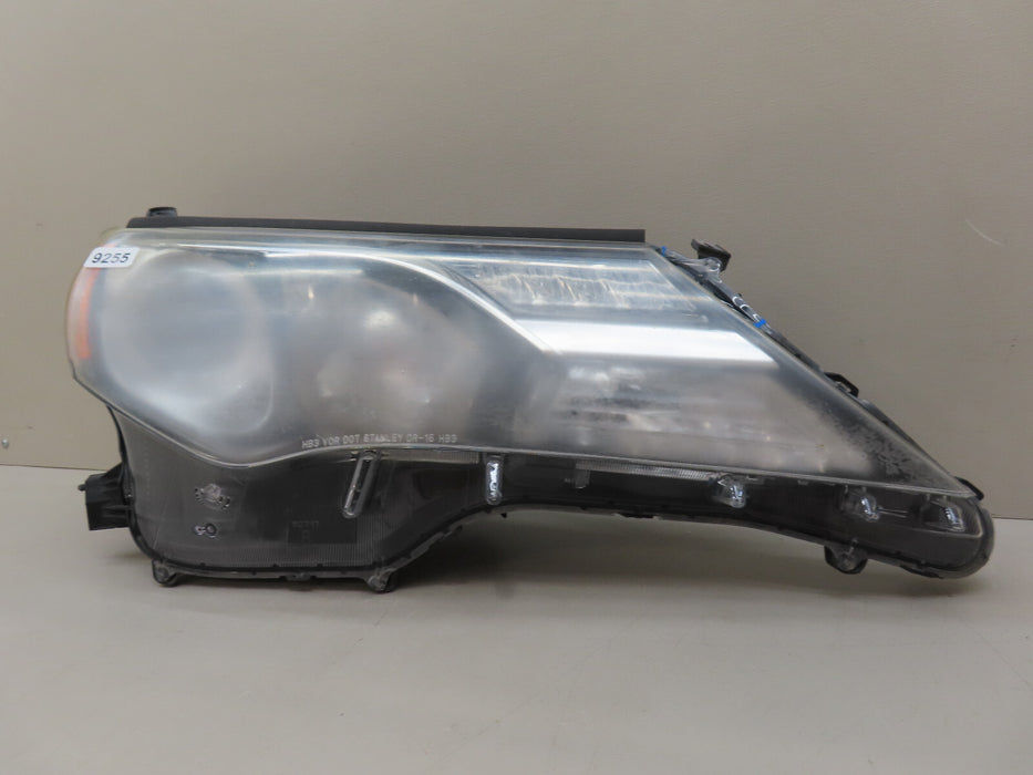 2013-2015 TOYOTA RAV4 FRONT RIGHT PASSENGER HEADLIGHT HALOGEN OEM