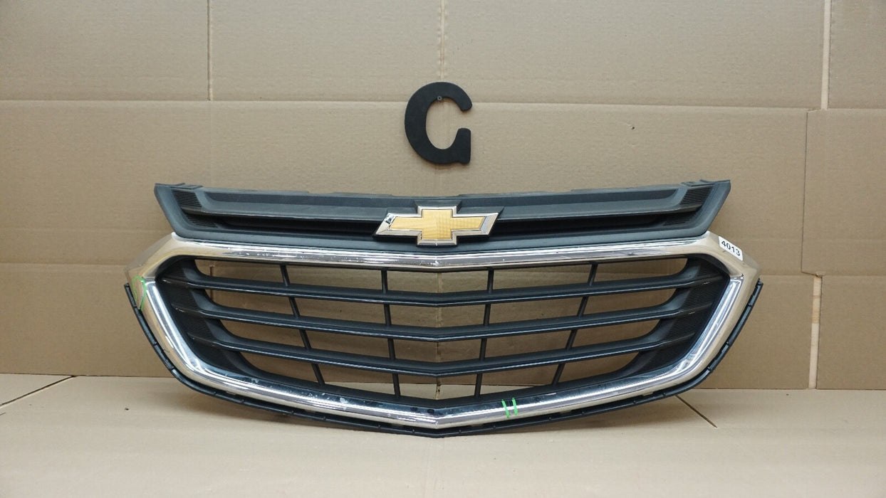 2018-2021 CHEVROLET EQUINOX FRONT CENTER RADIATOR GRILLE GRILL OEM 18 19 20 21