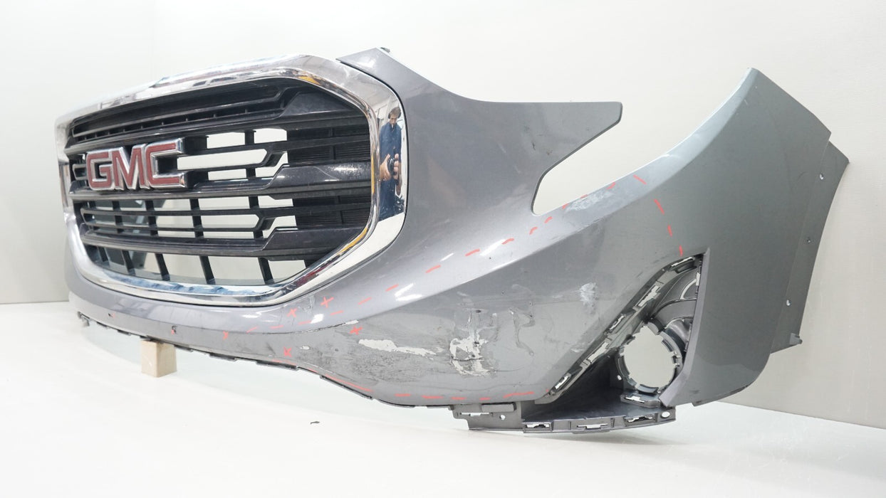 2018-2021 GMC TERRAIN FRONT BUMPER COVER PANEL W GRILLE OEM 84248517