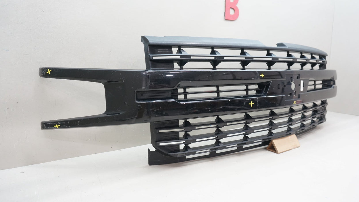 2019-2021 CHEVROLET SILVERADO 1500 FRONT RADIATOR GRILLE GRILL 84128450 OEM