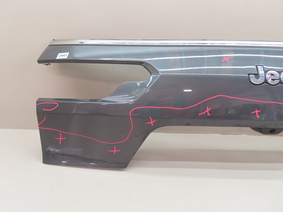 2021-2022 JEEP GRAND CHEROKEE L REAR TAILGATE MOLDING PANEL TRIM OEM ZBL51TRMAA