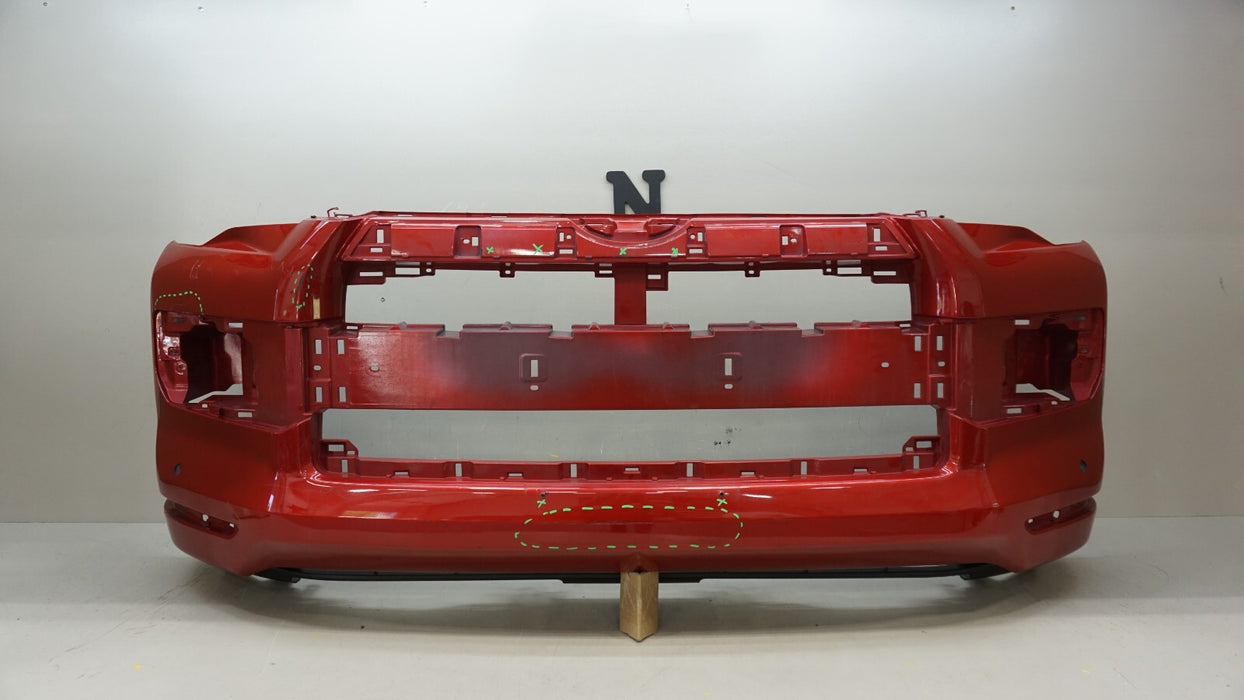 2014-2018 TOYOTA 4RUNNER 4-RUNNER LIMITED RED FRONT BUMPER COVER OEM 52119-35140