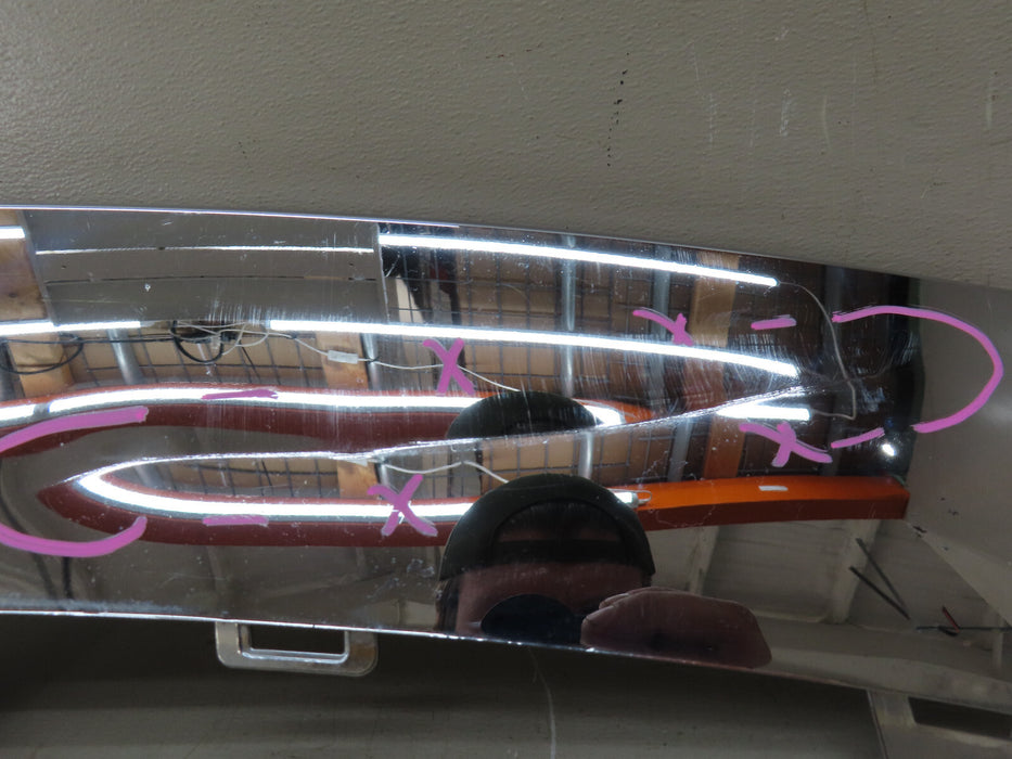 2013-2017 BUICK ENCLAVE REAR BUMPER STEP PAD CHROME TRIM OEM 20983444