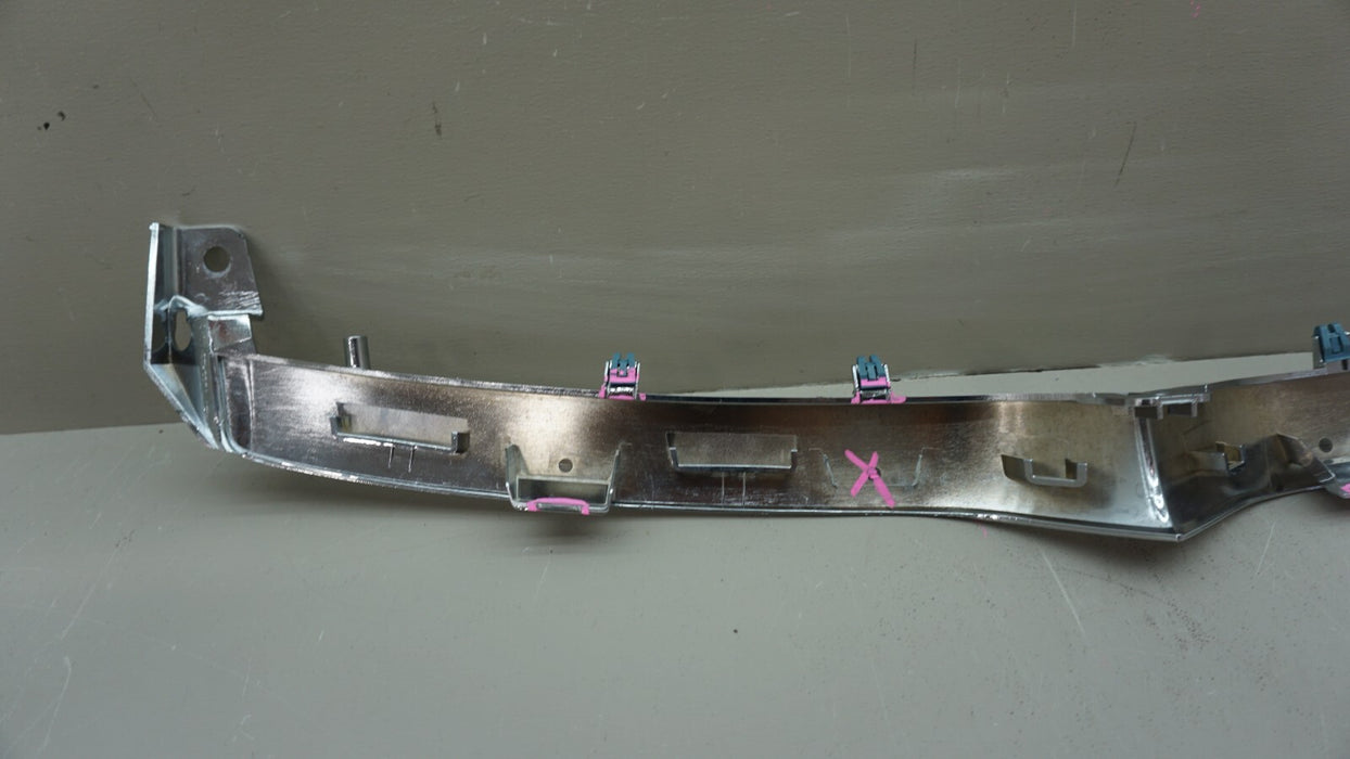2016-2020 TESLA MODEL S FRONT BUMPER CHROME TRIM MOLDING 2056377-00-E OEM