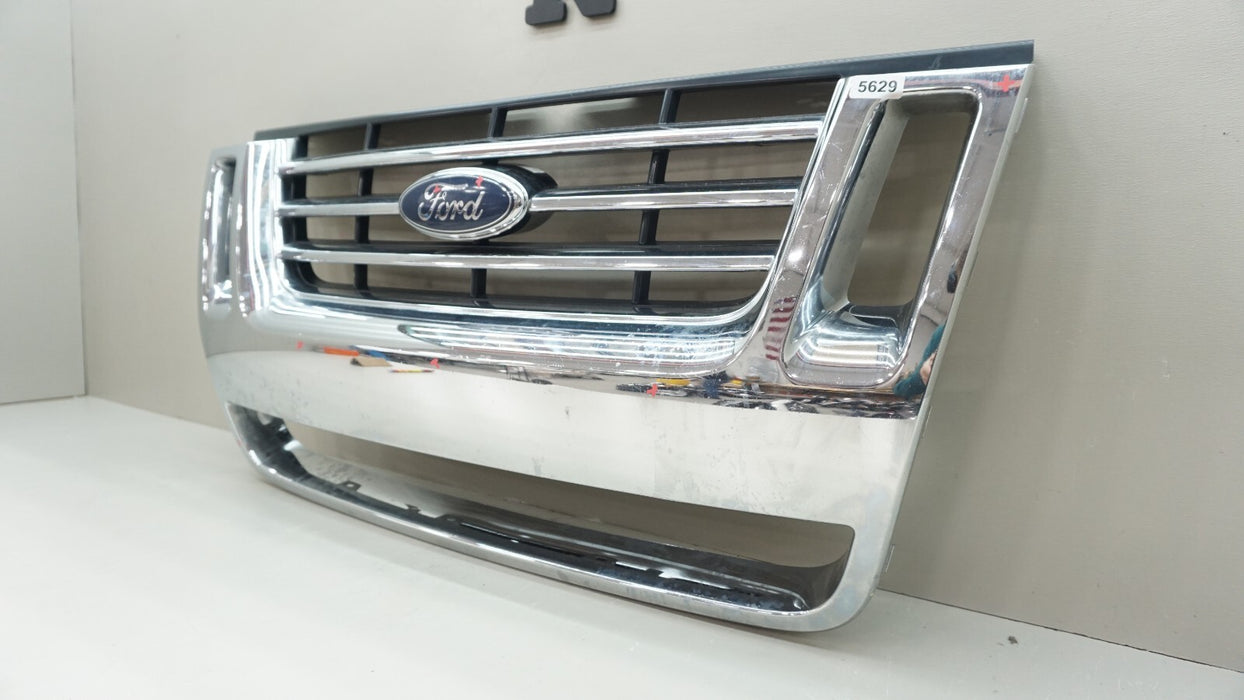 2006-2010 FORD EXPLORER FRONT CHROME RADIATOR GRILLE OEM 8L248150