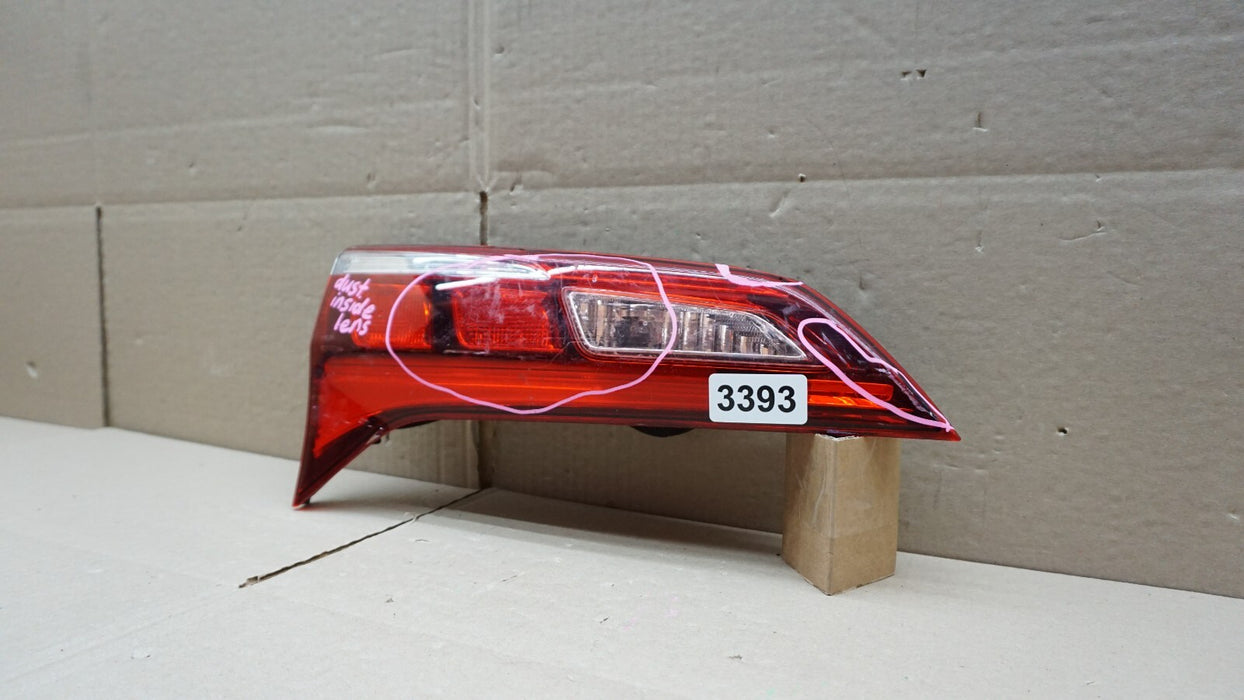 2016-2018 ACURA RDX LEFT DRIVER SIDE INNER TAIL LIGHT LED OEM 16 17 18