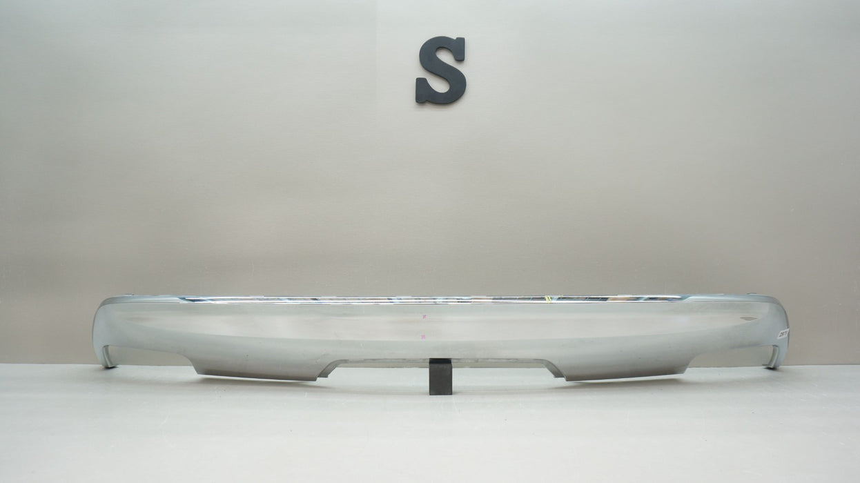2017-2019 GMC ACADIA DENALI REAR LOWER BUMPER CHROME SKID PLATE OEM 84201673