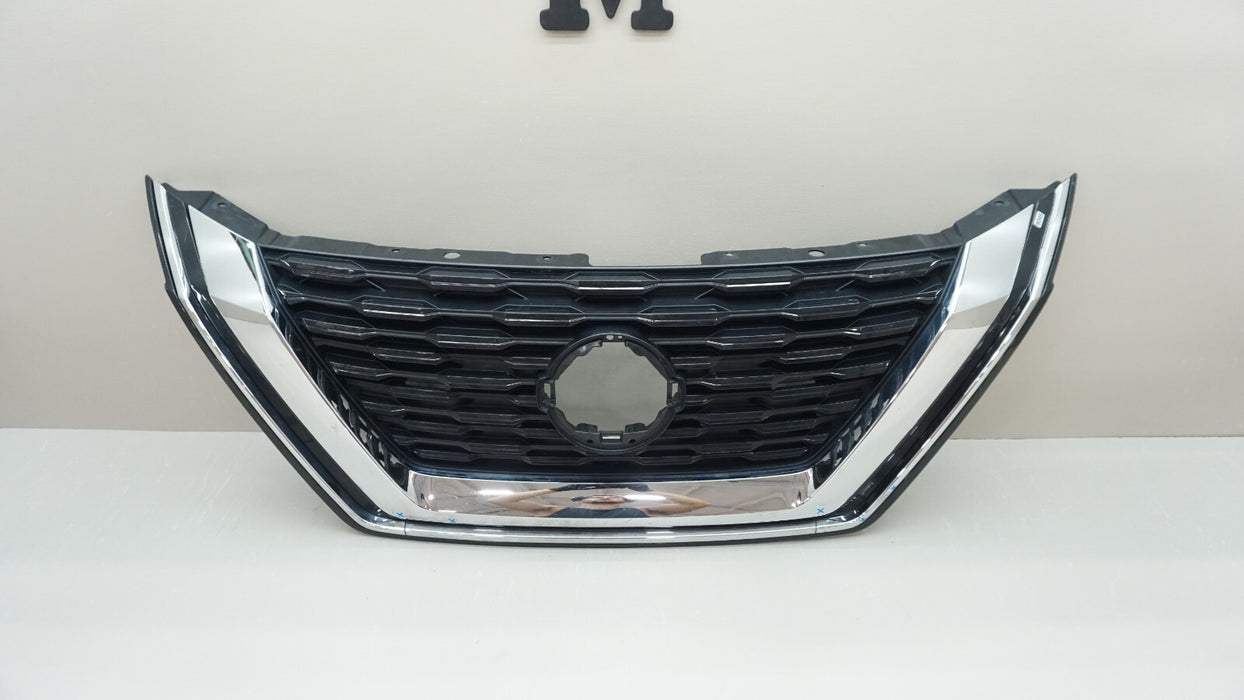 2021-2023 NISSAN ROGUE FRONT UPPER RADIATOR GRILLE GRILL 62310 6RR0A OEM