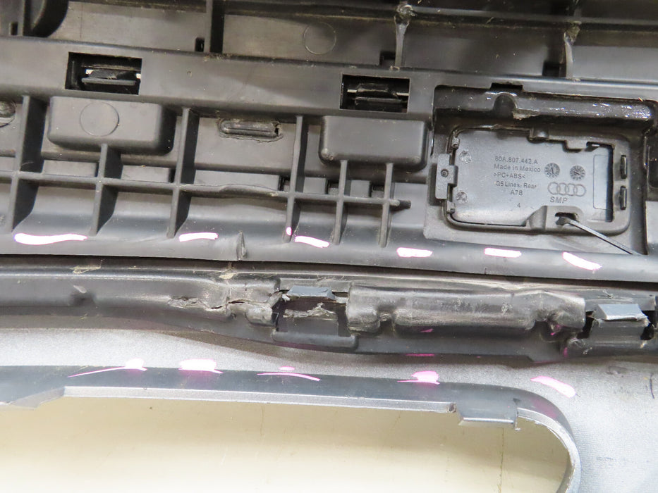 2018-2020 AUDI Q5 BASIS LINES REAR BUMPER COVER OEM 80A807511