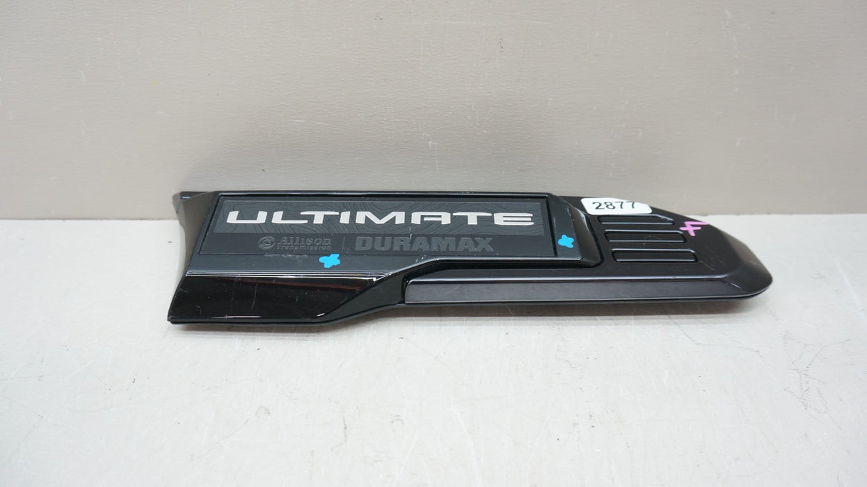 2024-2025 GMC SIERRA 2500 3500HD ULTIMATE RIGHT PASSENGER SIDE FENDER EMBLEM OEM