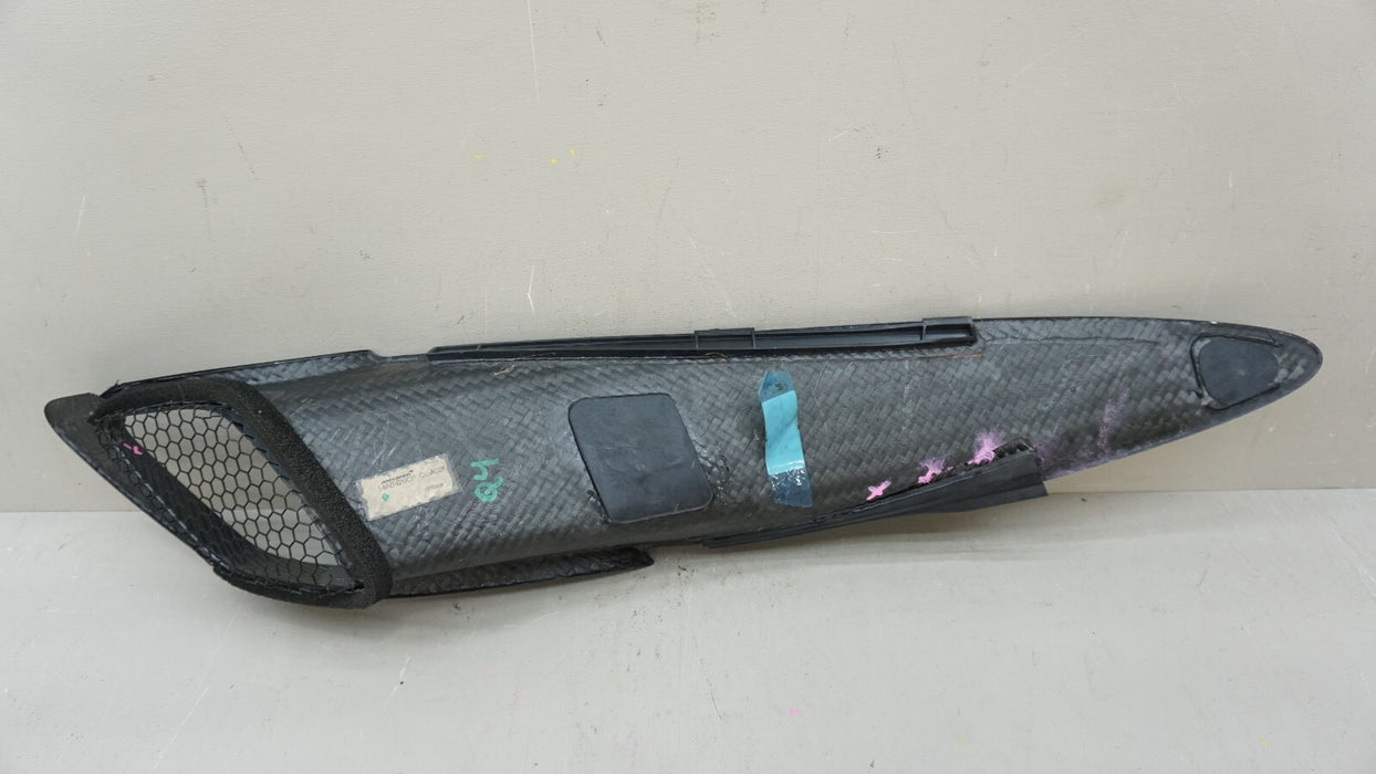 2017-2020 MCLAREN 720S LEFT AIR INTAKE DUCT CARBON FIBER COVER OEM 14AB420CP