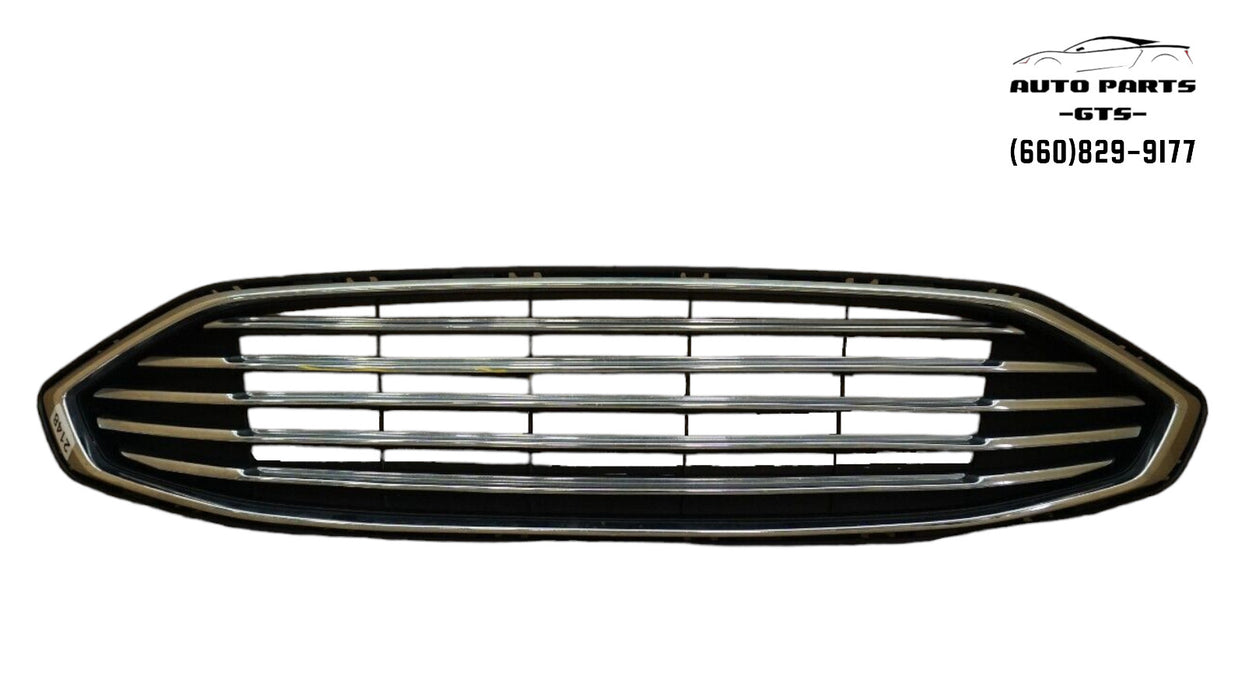 2017-2018 FORD FUSION FRONT BUMPER CENTER GRILL GRILLE OEM HS73-8150-AEW 17 18
