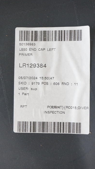 2020-2023 LAND ROVER DISCOVERY SPORT REAR LEFT BUMPER COVER OEM LR129384