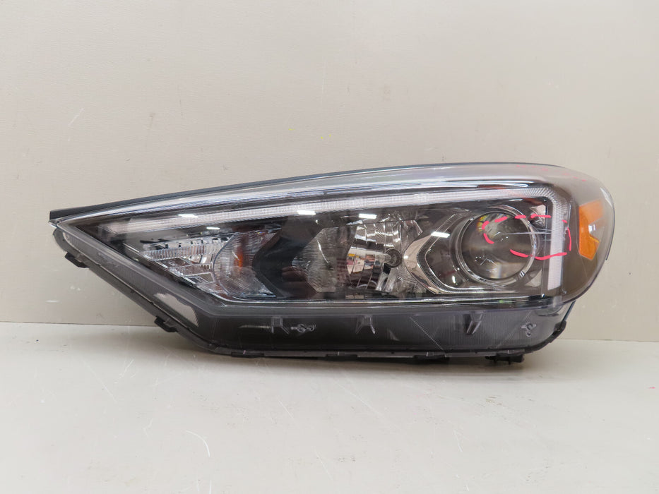2016-2018 HYUNDAI TUCSON FRONT LEFT DRIVER HEADLIGHT LED OEM 92101-D3