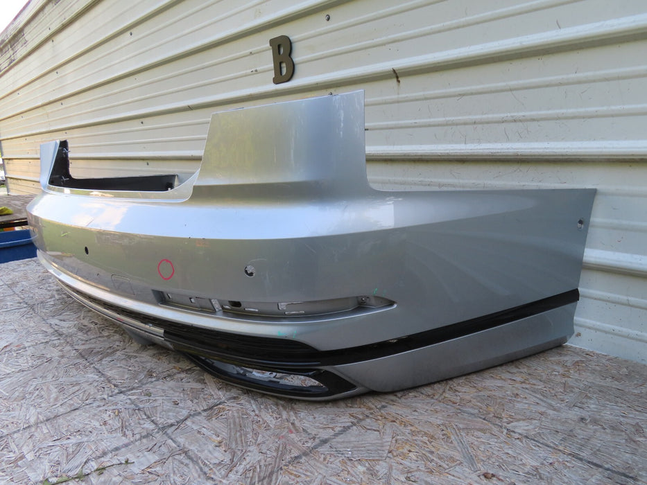 2019 AUDI A8 REAR SPORT BUMPER COVER W/ LOWER VALANCE PANEL TRIM OEM 4N0807511D
