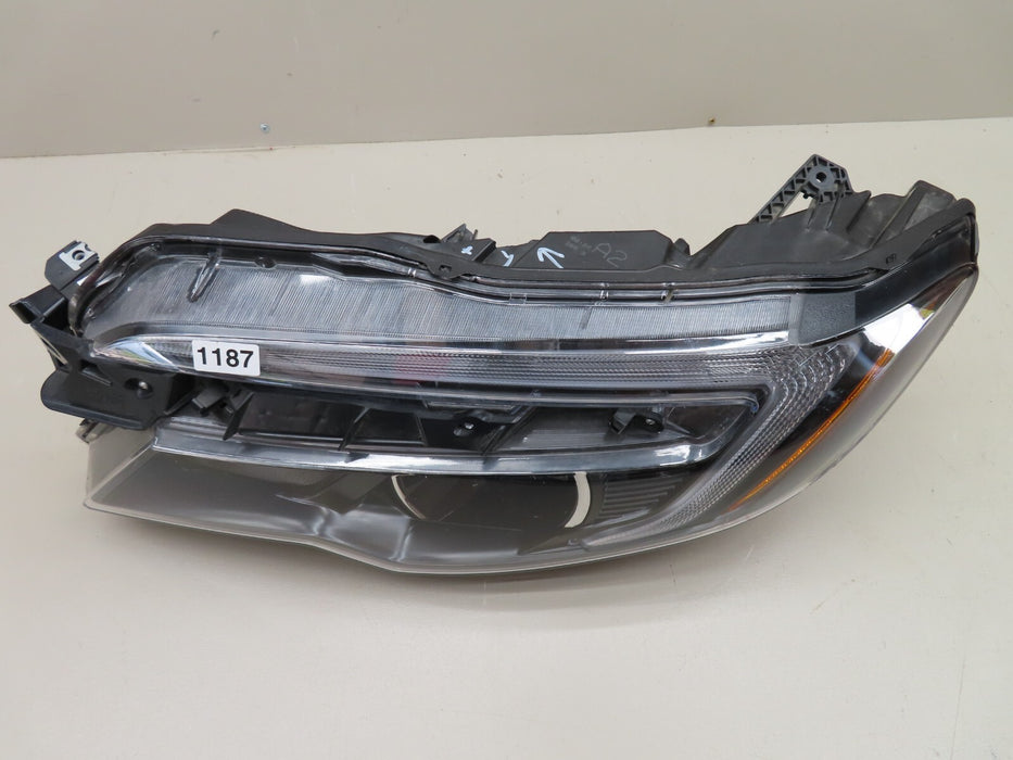 2019 - 2021 HONDA PILOT FRONT DRIVER SIDE HEADLIGHT HEADLAMP HALOGEN OEM