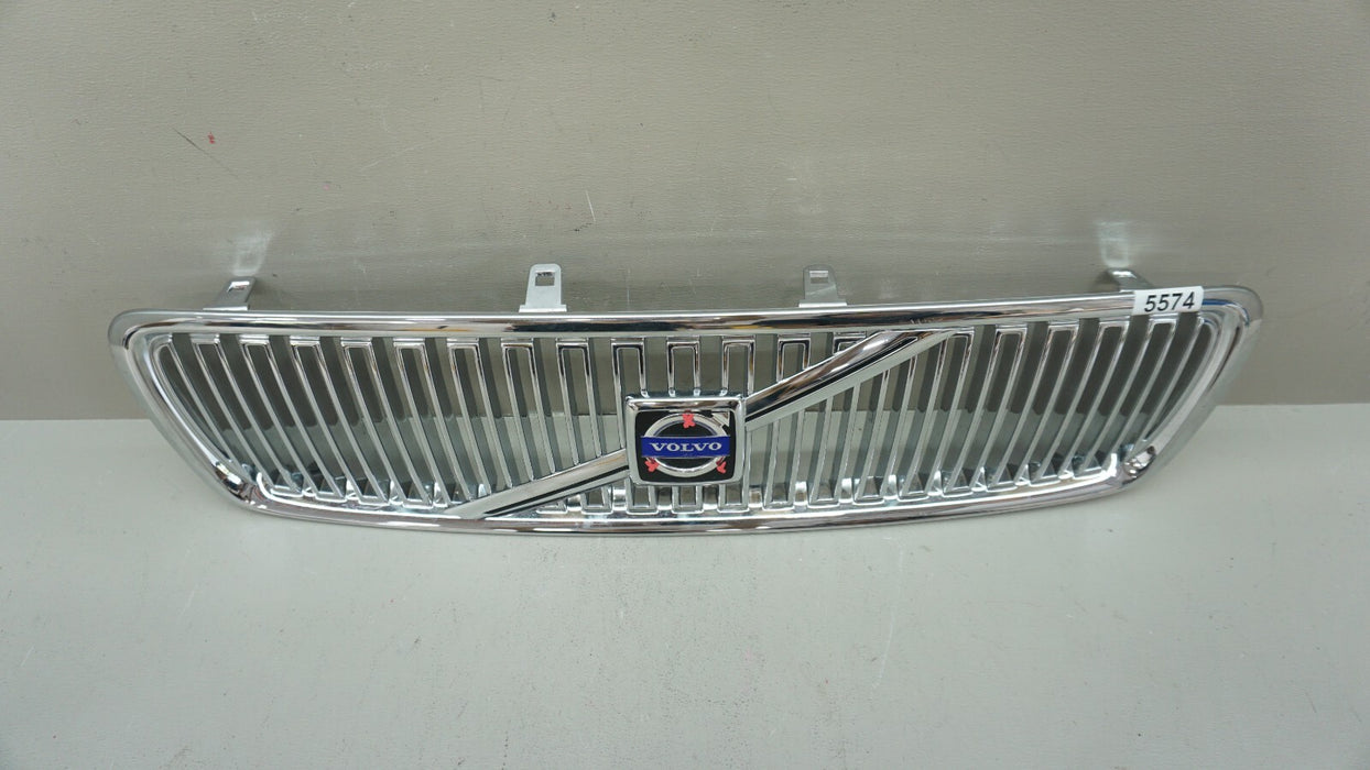 2001-2004 VOLVO V70 FRONT BUMPER RADIATOR GRILLE GRILL W/ EMBLEM OEM 8659875