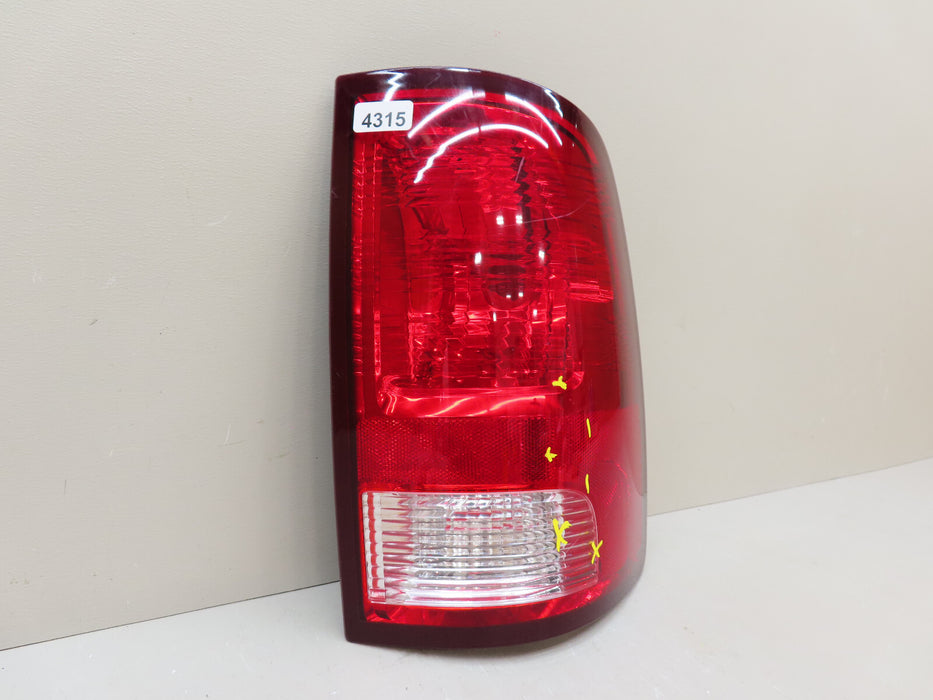 2009-2018 DODGE RAM 1500,2500,3500 REAR RIGHT PASSENGER SIDE TAIL LIGHT OEM
