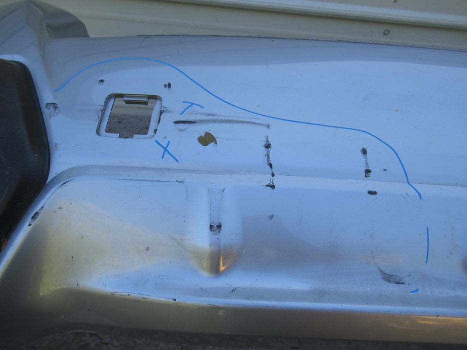 2018-2019 SUBARU CROSSTRACK REAR BUMPER COVER PLASTIC SILVER FACTORY OEM