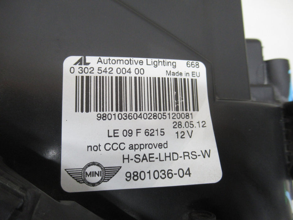 2011-2015 MINI COOPER COUNTRYMAN R60 R61 RIGHT SIDE HEADLIGHT HALOGEN LAMP OEM