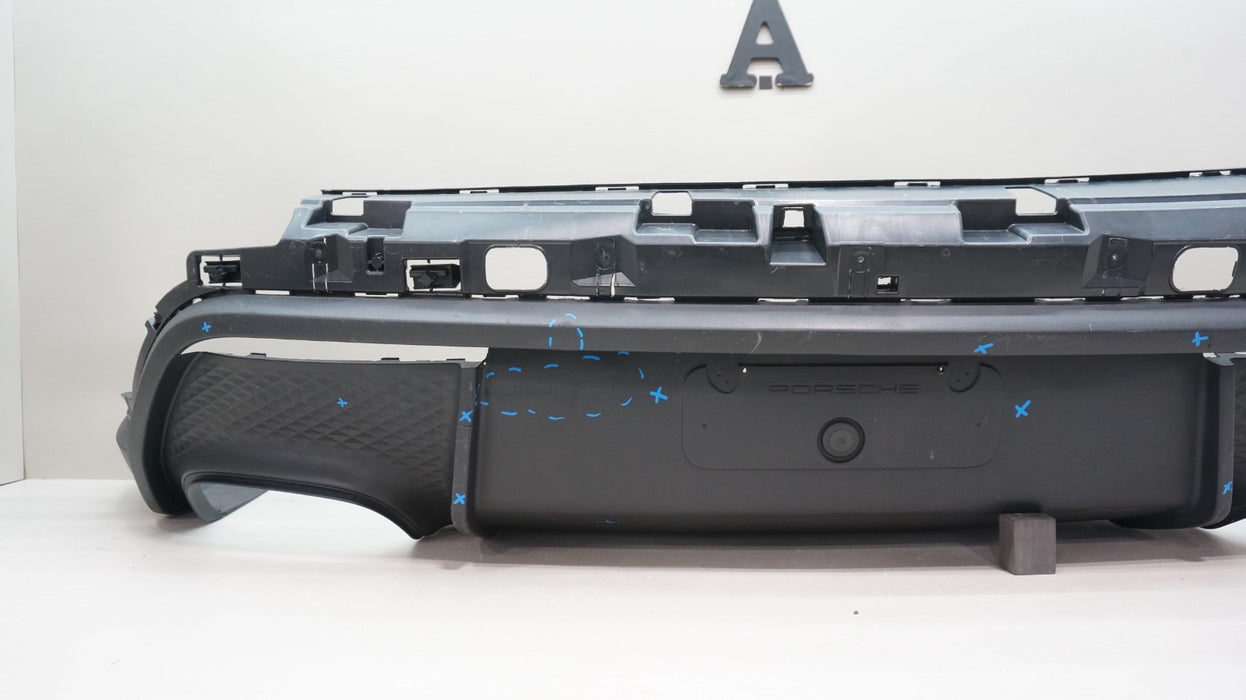 2022-2024 PORSCHE MACAN REAR LOWER BUMPER VALANCE PANEL OEM 95B807521A