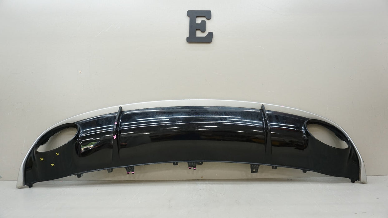 2014-2017 AUDI RS7 REAR LOWER BUMPER VALANCE SPOILER DIFFUSER OEM 4G9807514A