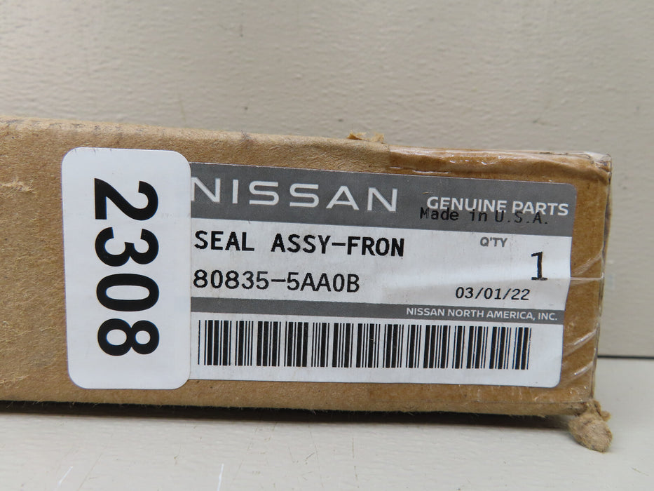 2015-2021 NISSAN MURANO FRONT LEFT DRIVER SIDE DOOR INSIDE SEAL OEM 880835-5AA0B
