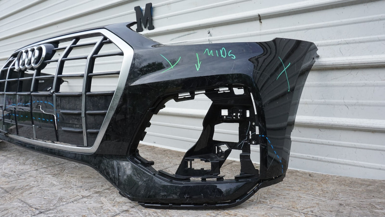 2021-2022 AUDI Q5 FRONT BUMPER COVER OEM 80A807437P 21 22