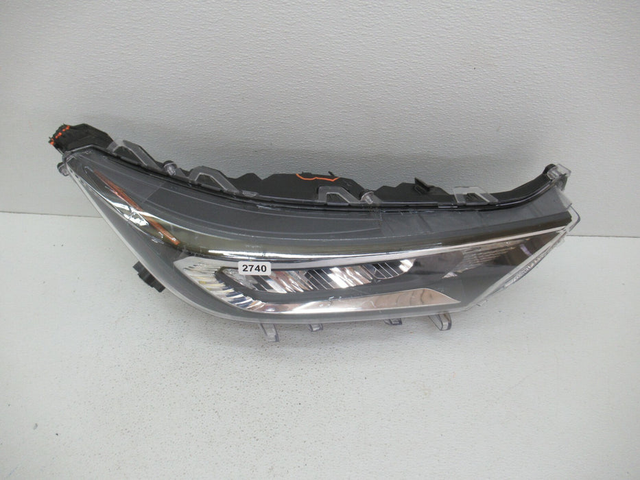 2019 2020 TOYOTA RAV4 PASSENGER RIGHT HEADLIGHT BLACK HOUSING LED HEAD LAMP OEM