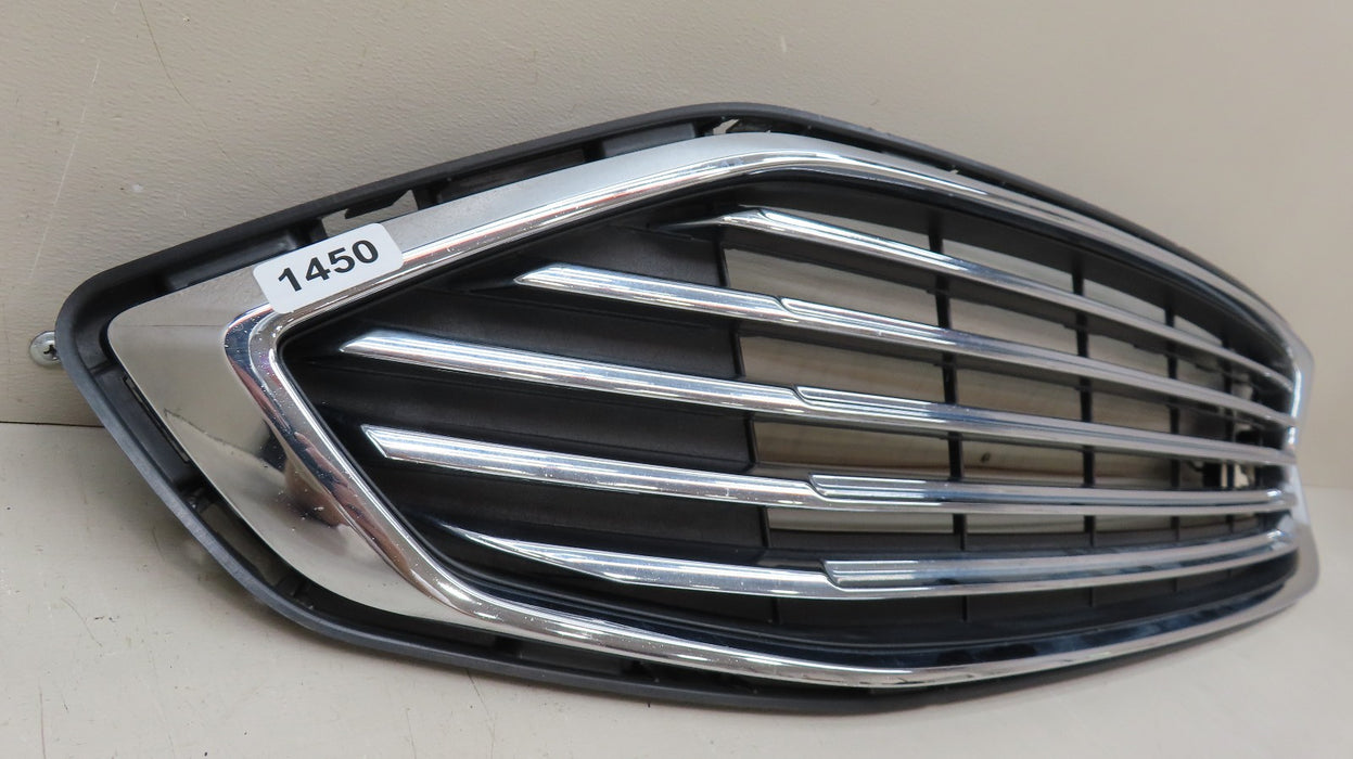 2017-2018 FORD FUSION FRONT UPPER BUMPER GRILLE GRILL OEM HS73-8150-AEW