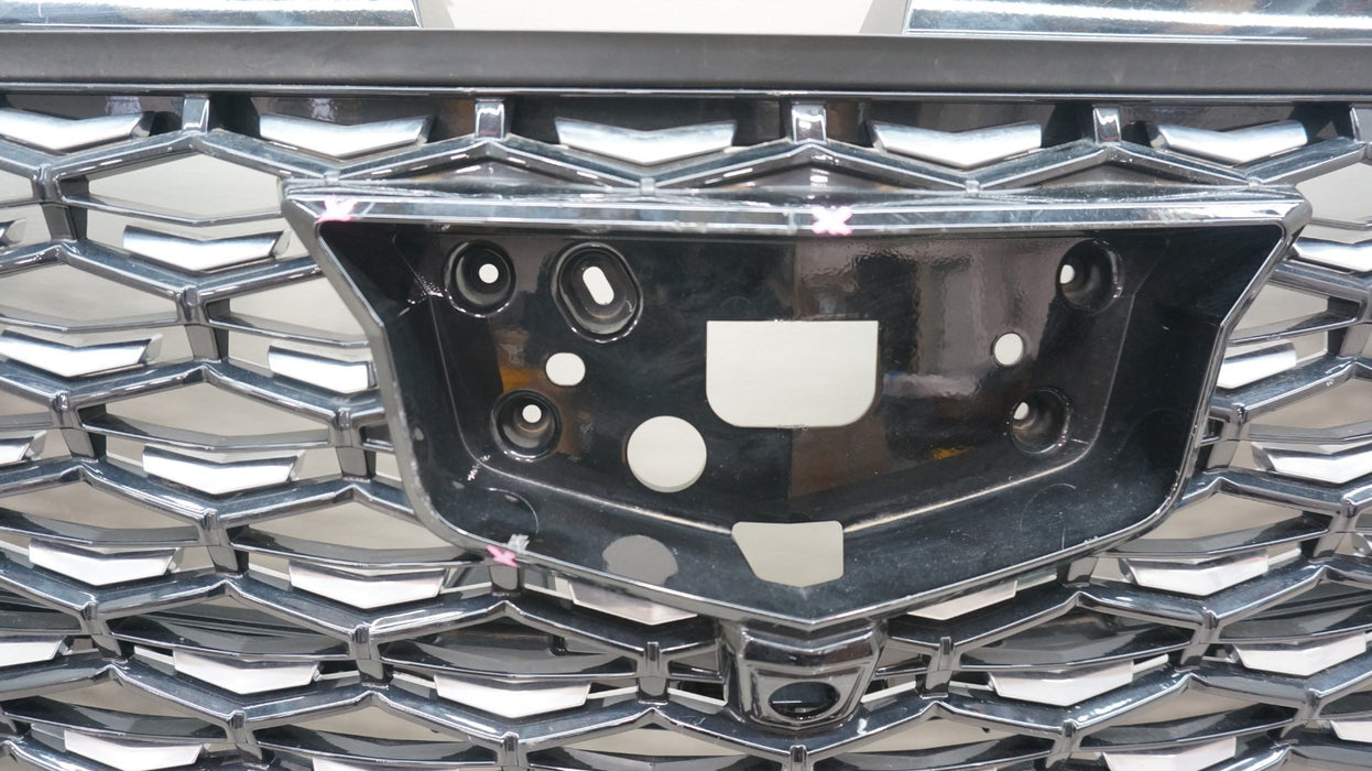 2025-2026 CADILLAC ESCALADE OEM BLACK CHROME HONEYCOMB FRONT GRILLE BEH35978