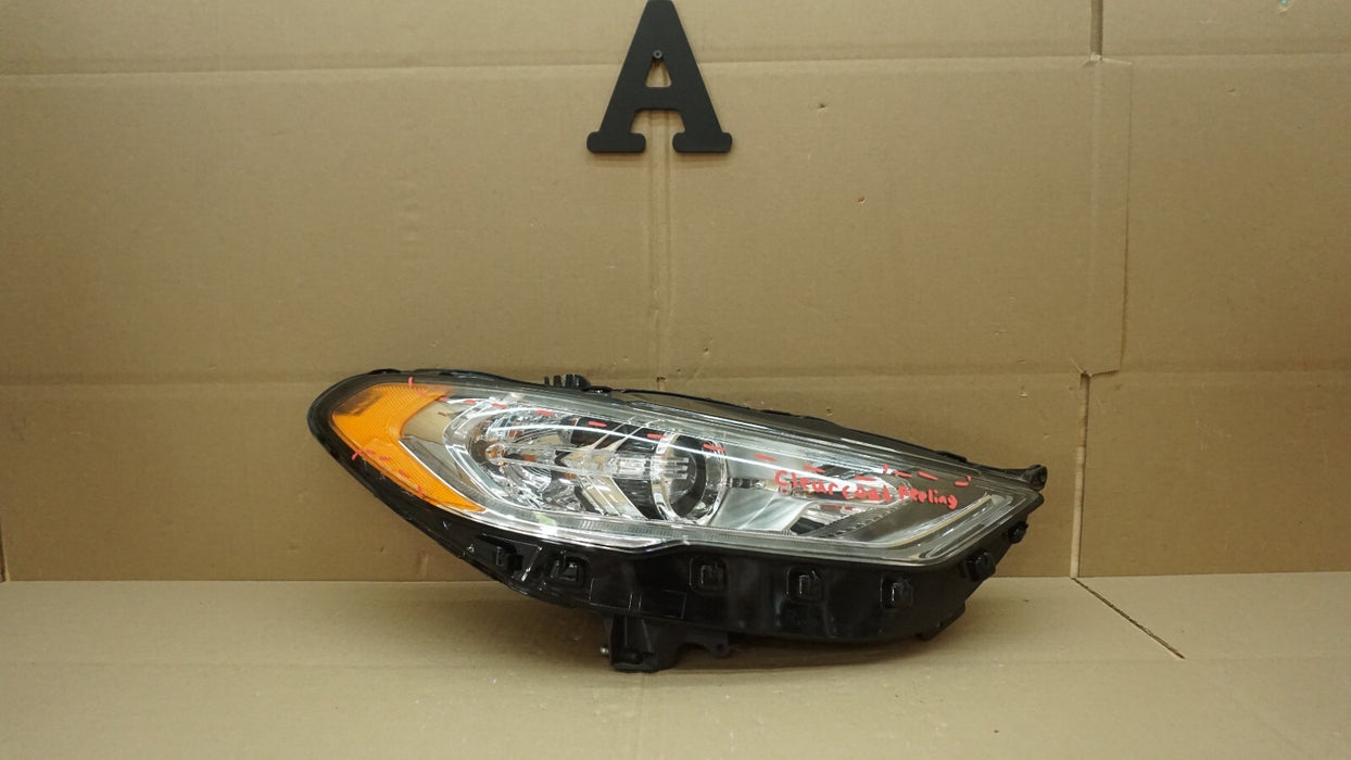 2017-2020 FORD FUSION FRONT RIGHT PASSENGER SIDE HEADLIGHT HALOGEN OEM