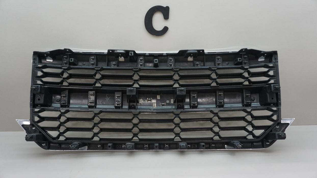2016-2019 CHEVROLET SILVERADO 1500 FRONT BUMPER CENTER GRILL GRILLE OEM 16 17 18