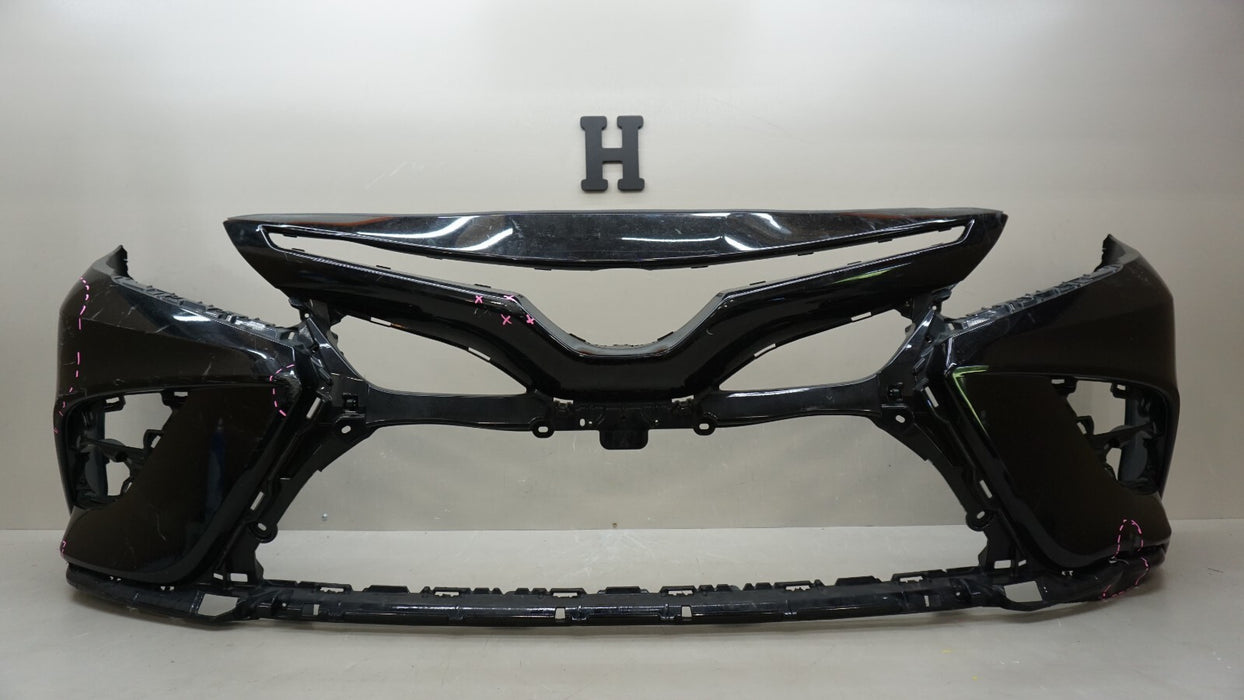 2018-2019 TOYOTA CAMRY SE XSE 4DR SEDAN FRONT BUMPER COVER PANEL OEM 52119-06E20
