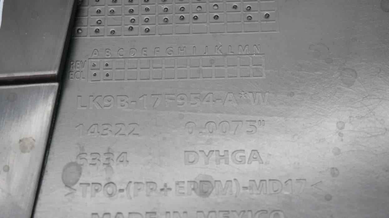 2021-2024 FORD MUSTANG MACH-E GT REAR LOWER BUMPER VALANCE OEM LK9B-17F954-A