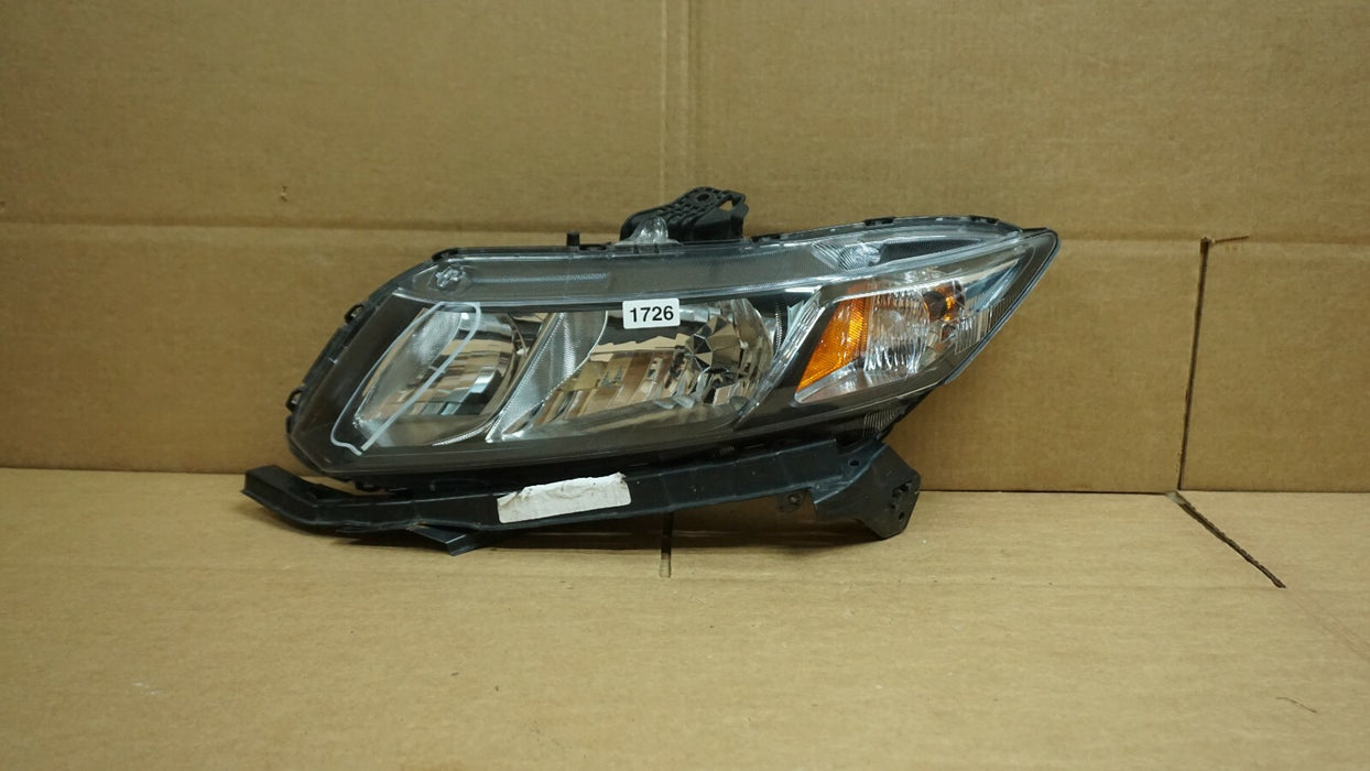 2013-2015 HONDA CIVIC SEDAN FRONT LEFT DRIVER SIDE HEADLIGHT HEADLAMP OEM