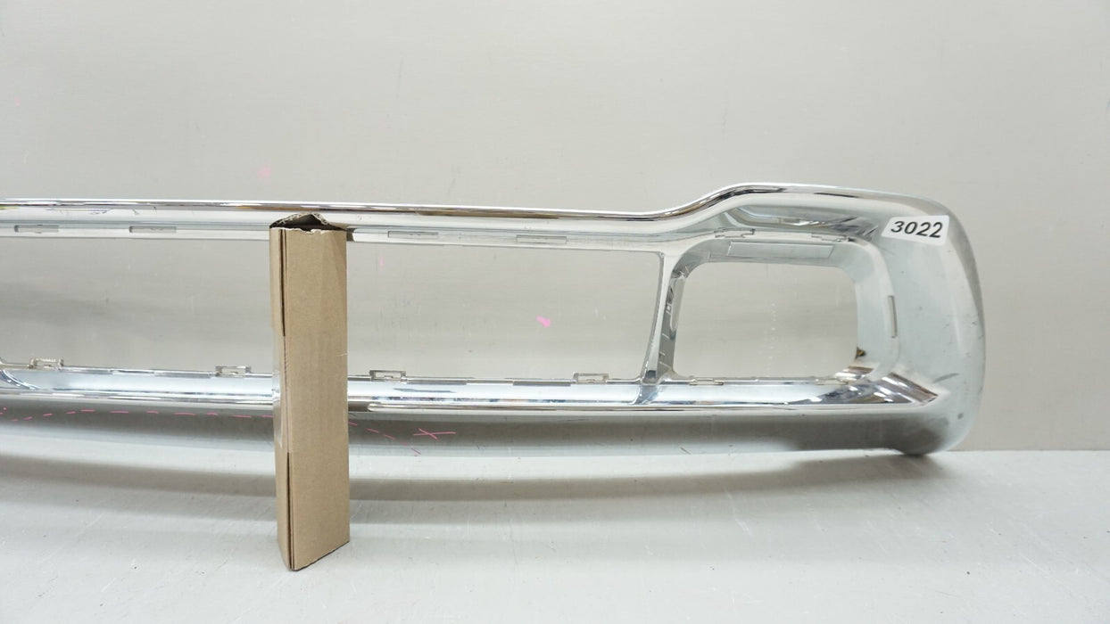 2014-2016 JEEP GRAND CHEROKEE FRONT LOWER BUMPER CHROME SKID PLATE AFTERMARKET