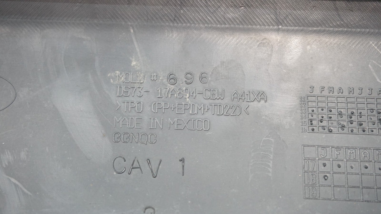 2013-2018 FORD FUSION REAR LOWER BUMPER COVER VALANCE OEM DS73-17A894-CBW