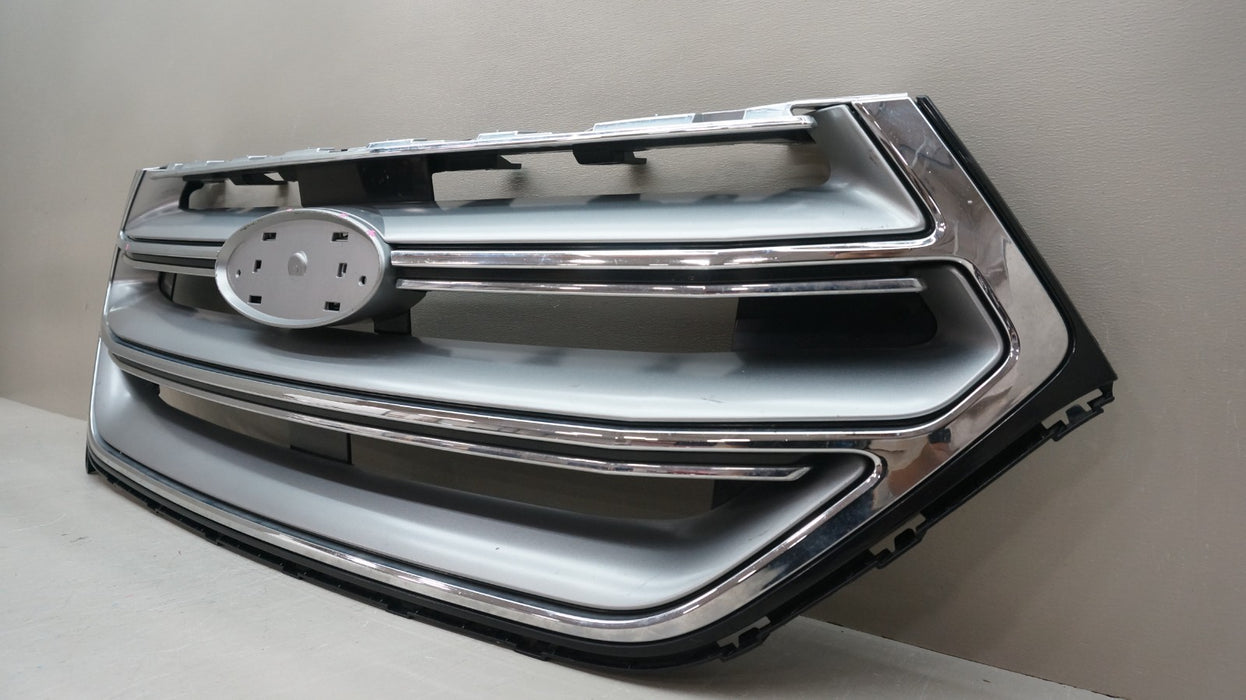 2015-2018 FORD EDGE CHROME FRONT UPPER BUMPER GRILLE GRILL OEM FT4B-8200-AKSM