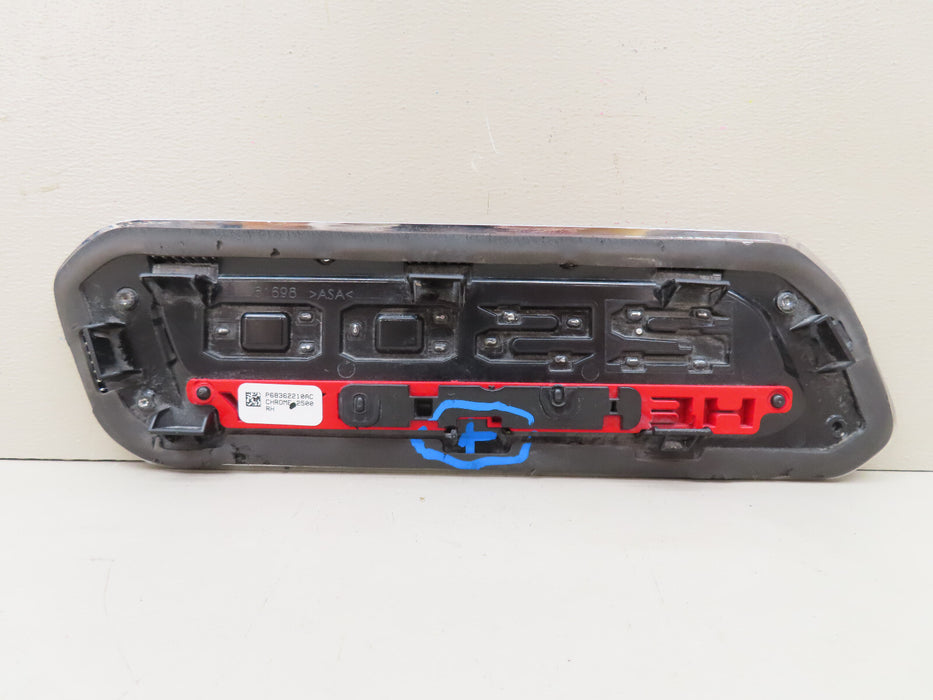 2019-2024 DODGE RAM 2500 HEAVY DUTY FRONT RIGHT PASSENGER HOOD EMBLEM OEM