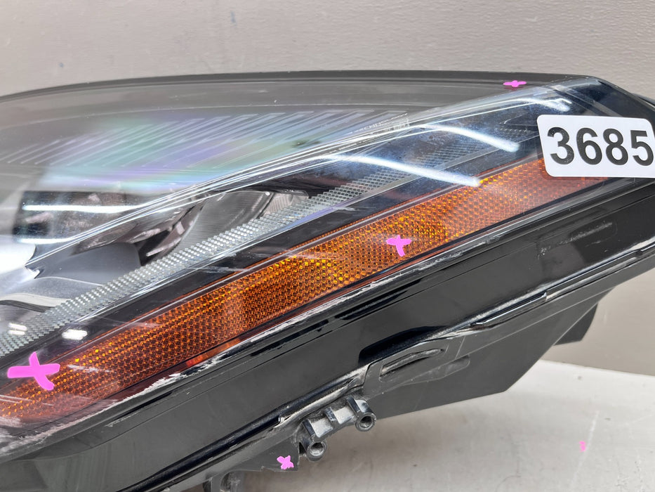 2018-2020 JAGUAR E-PACE LH DRIVER LED HEADLIGHT J9C3-13W030-FC OEM